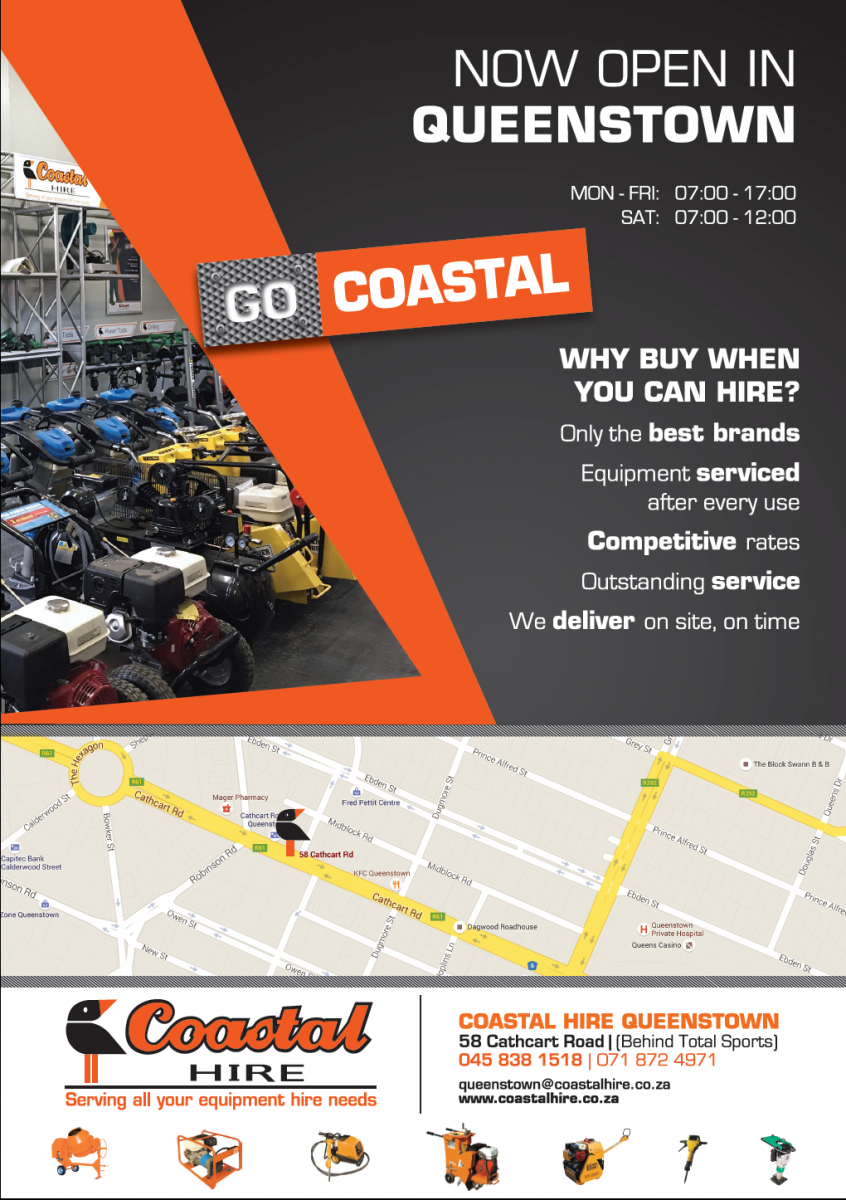 Coastal Hire Queenstown Opened Coastal Hire