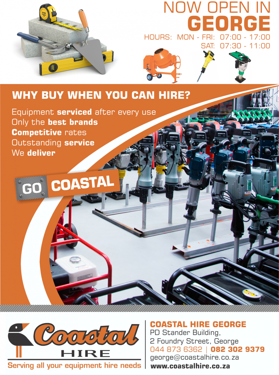 Coastal Hire Now Open