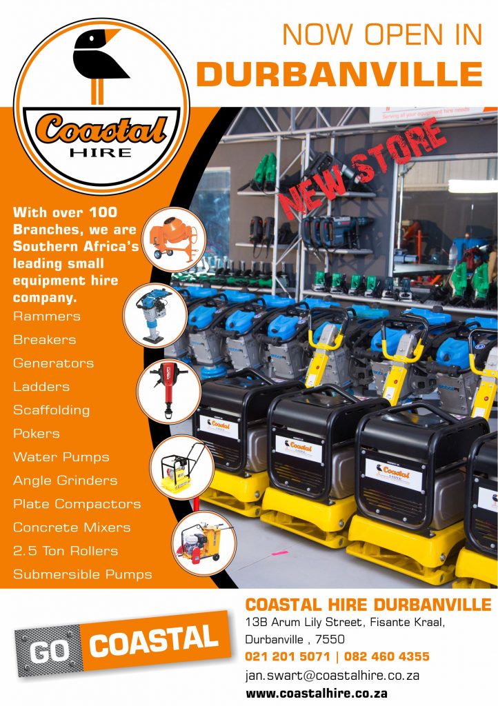 Coastal Hire DurbanVille Now Open